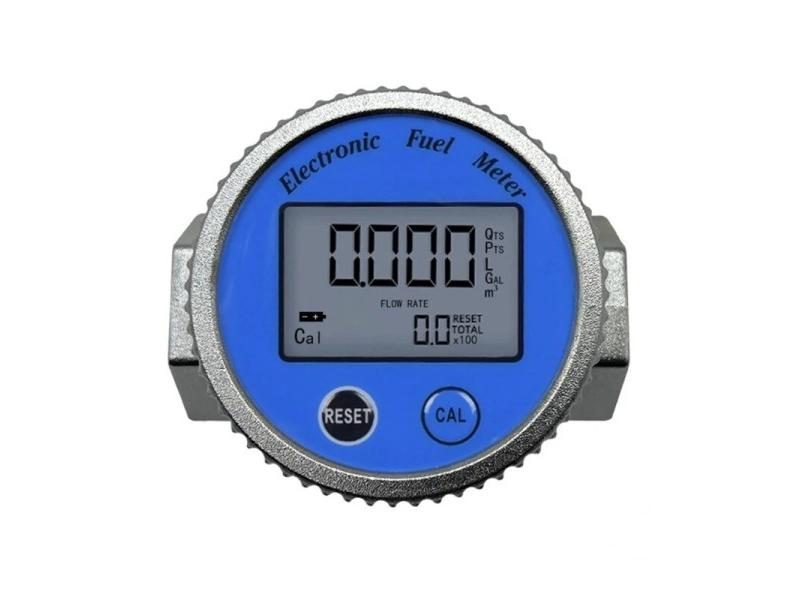 High Accuracy Fuel Meter Digital Display Turbines Fuel Flow Meter Waterproof Carousel 1