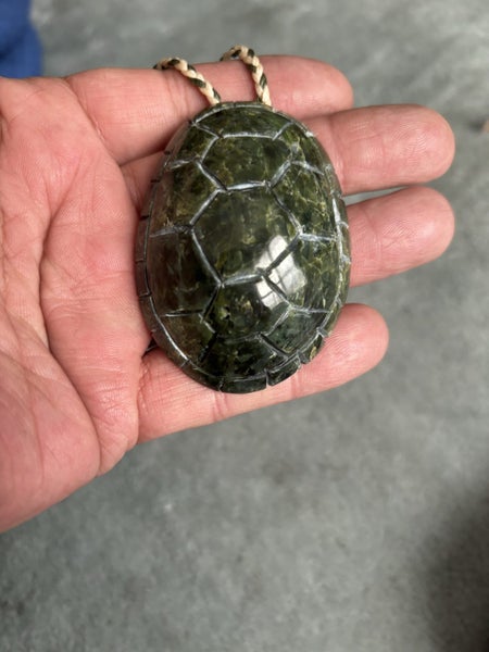 Pounamu turtle shell Carousel 1