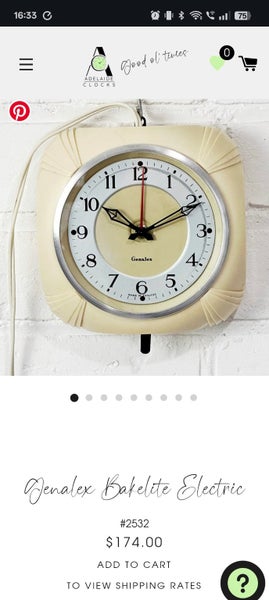 Genalex Antique clock Carousel 1