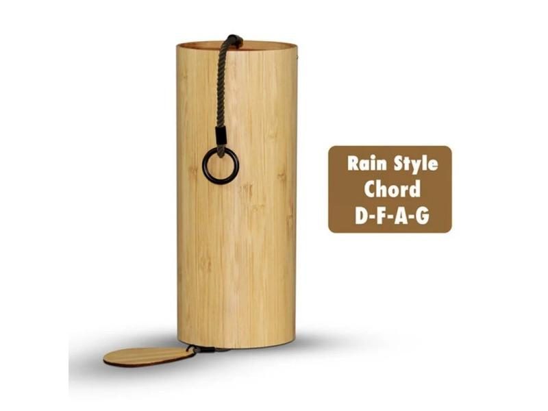 Wind Chimes C/Am/Dm/G Chord Handmade Bamboo Windchime Musical Bell Outdoor Carousel 1