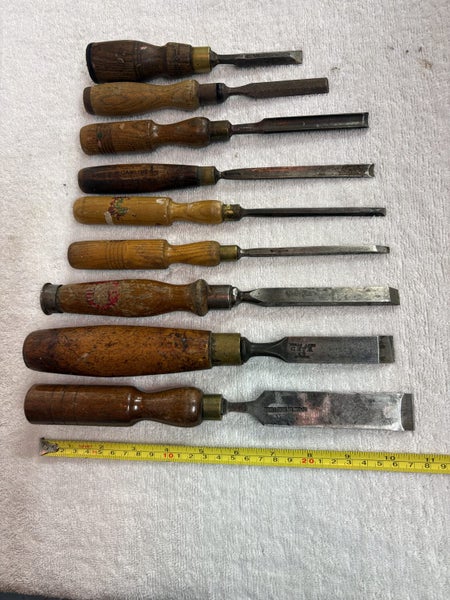 9 Assorted Chisels Carousel 1