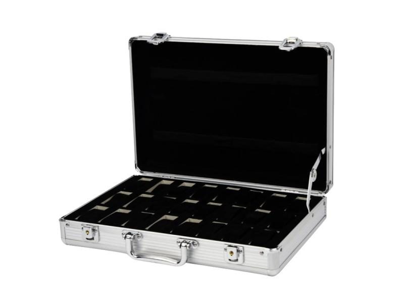 12/24 Girds Luxury Premium Quality Watch Box Aluminum Alloy Produc Pattern Carousel 1
