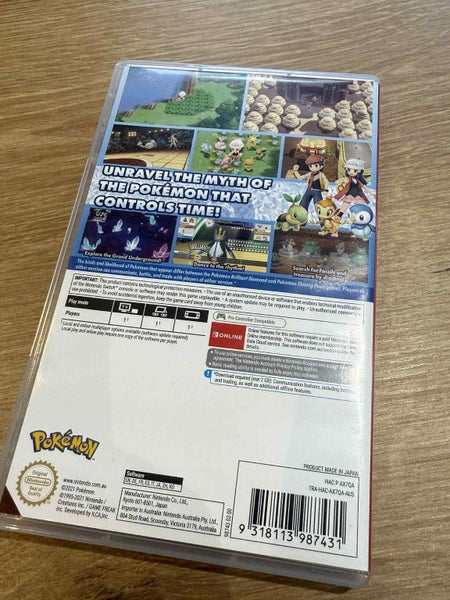 Pokémon Brilliant Diamond Switch Carousel 2