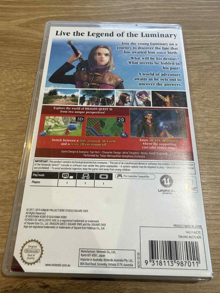 Dragon Quest XI: Echoes of an Elusive Age- Nintendo Switch Carousel 2