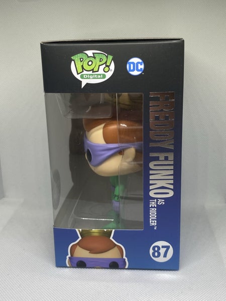 Funko Pop! Digital DC Freddy Funko as The Riddler #87 LE 6000 Carousel 2