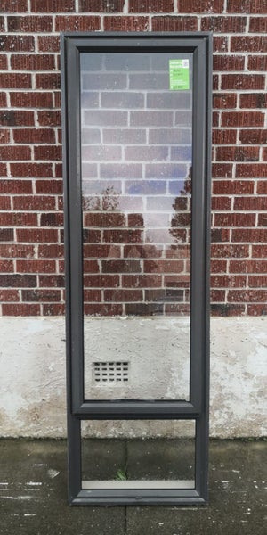Aluminium Window Brown 600 W x 2000 H [#4580 MA] Carousel 1