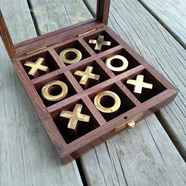Timber Boxed Naughts & Crosses by Backyard Carousel 4