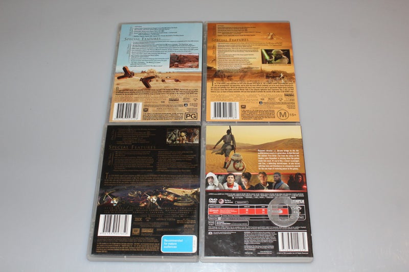 Star Wars DVD Bundle – Episodes I, II, III & The Force Awakens Carousel 2