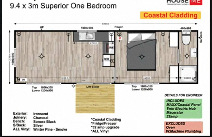 Superior One Bed HouseMe Tiny Home-near new Carousel 2