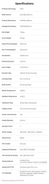 Creality Ender 3 V3 SE 3D Printer Carousel 10
