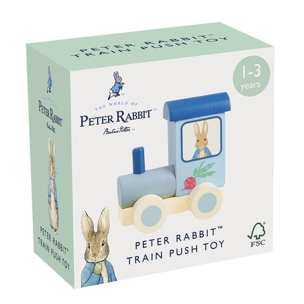 Peter Rabbit Wooden Train Push Toy Carousel 1