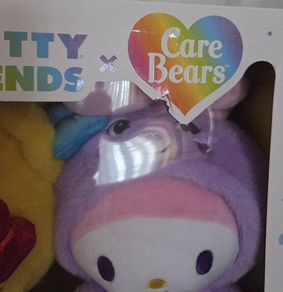 Care Bears x Hello Kitty Plush 2 Pack - Hello Kitty and My Melody Carousel 3
