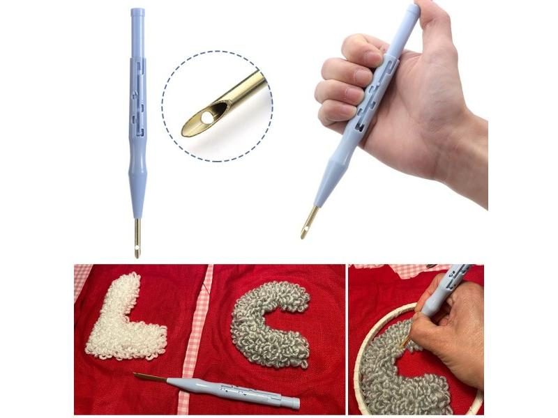 DIY Punch Adjustable Magic Weaving Tool Knitting Needles Tool Embroidery Needle Carousel 1