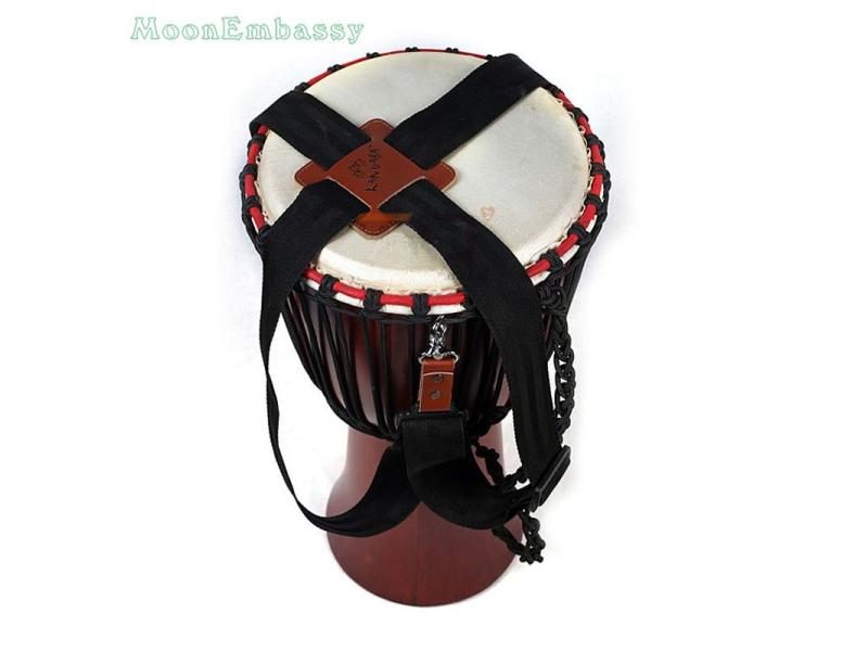 Professional Djembe Strap African Hand Drum Strap Percussion Accessories Carousel 1