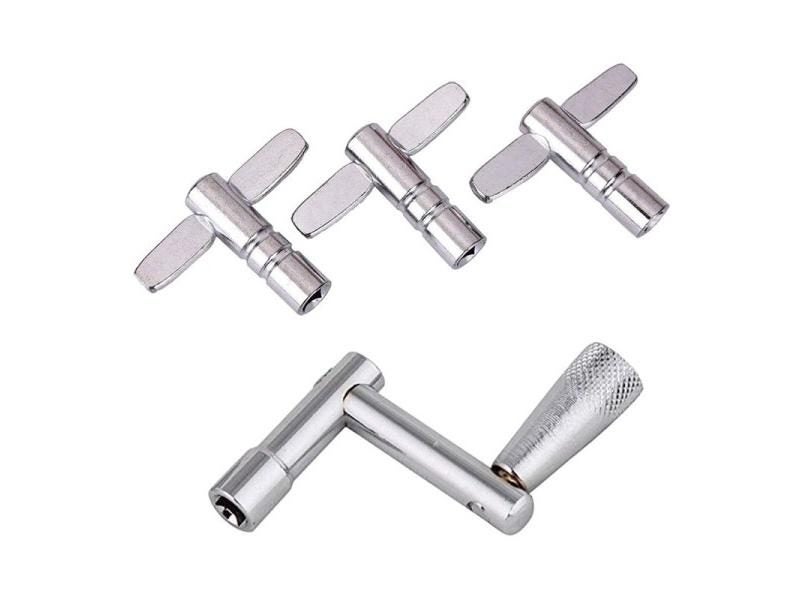 4pcs Drum Keys With Continuous Motion Speed Key Drum Tuning Key Percussion Carousel 1