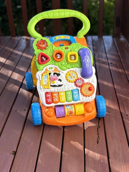 V-tech learning farm baby walker trolley Carousel 1