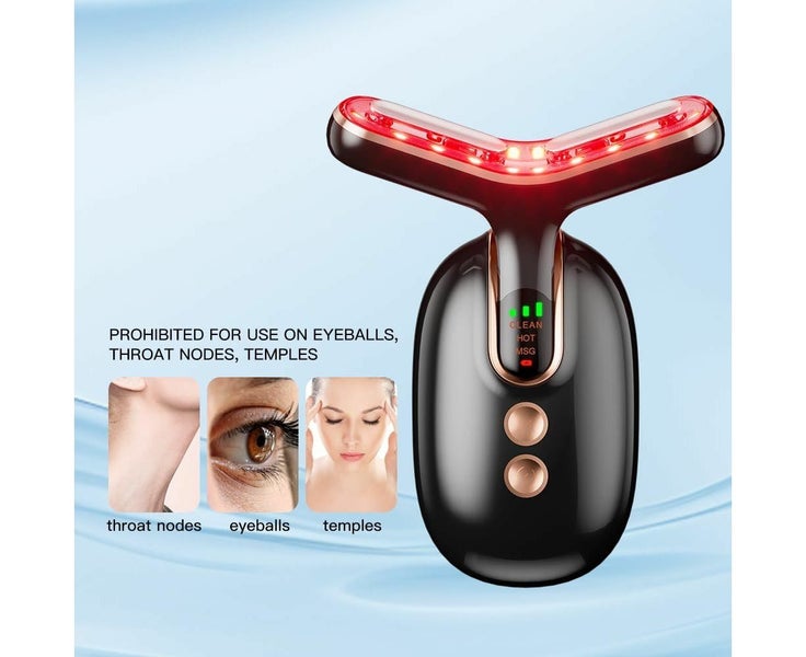 Neck Face Massager, Multifunctional Facial Massager, Rechargeable Sculpting T Carousel 2
