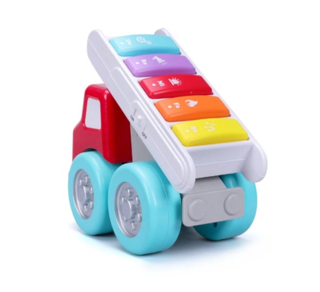 Bbjunior Drive 'N Rock Fire Truck With Piano Carousel 2