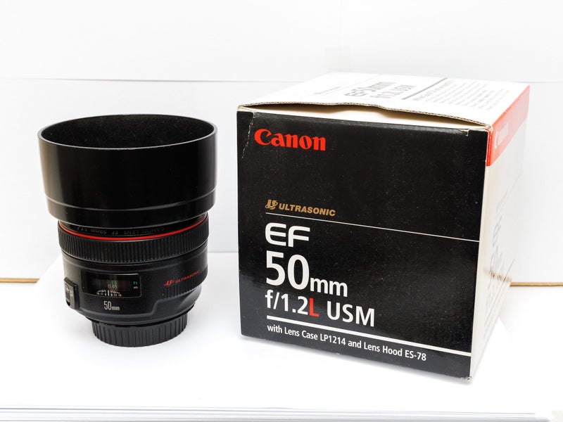 Canon EF 50mm f/1.2 L USM lens (735521)63614428269699113
