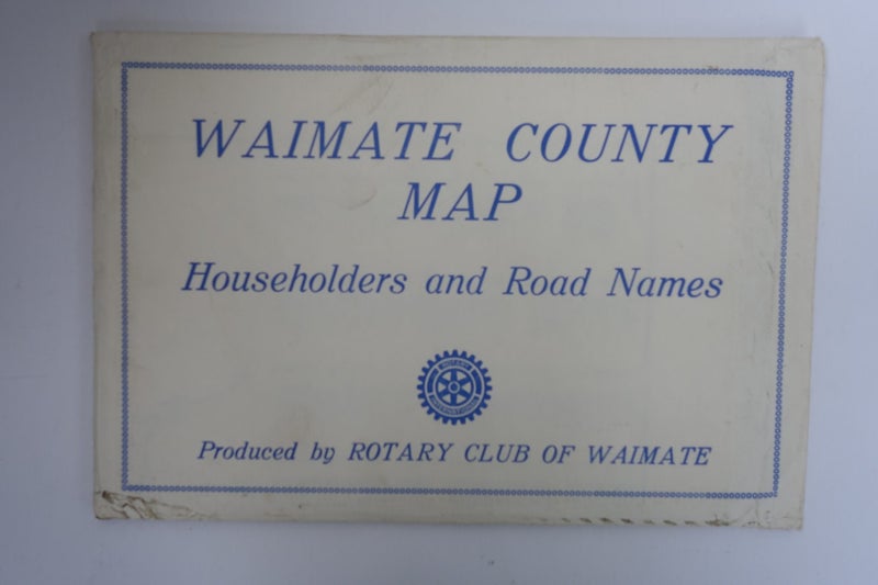 1985 Waimate County Map Carousel 1