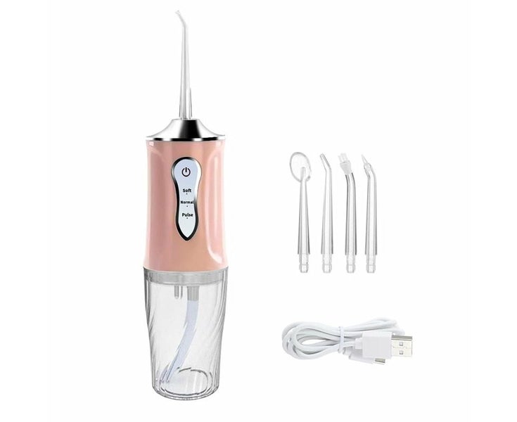 Portable Oral Irrigator Rechargeable USB Water Dental Flosser UV Sterilizatio Carousel 1