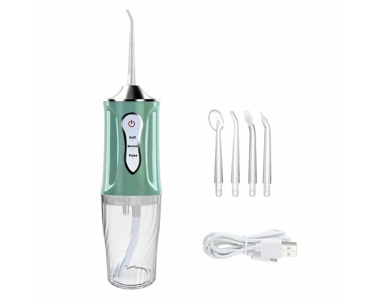 Portable Oral Irrigator Rechargeable USB Water Dental Flosser UV Sterilizatio Carousel 9