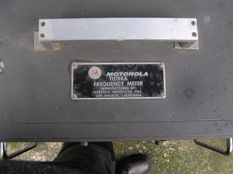 Motorola Frequency Meter Carousel 4