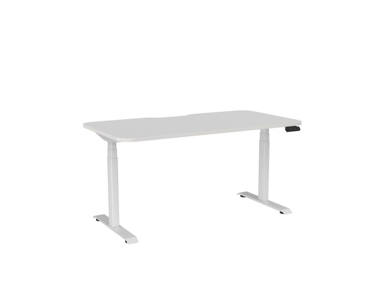 Knight's Haven 1600mm x 800mm Electric Height Adjustable Single Sided Desk, W... Carousel 1