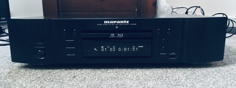 Marantz UD5005 Blu-ray Disc Player + SACDs CDs DVD Carousel 1