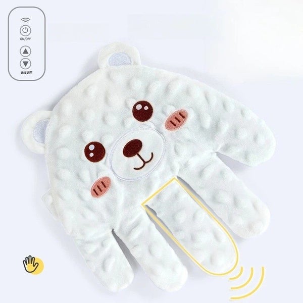 Cartoon Bear Baby Sleep Aid Newborn Soothing Pillow Comforting Hand Detachable Carousel 1