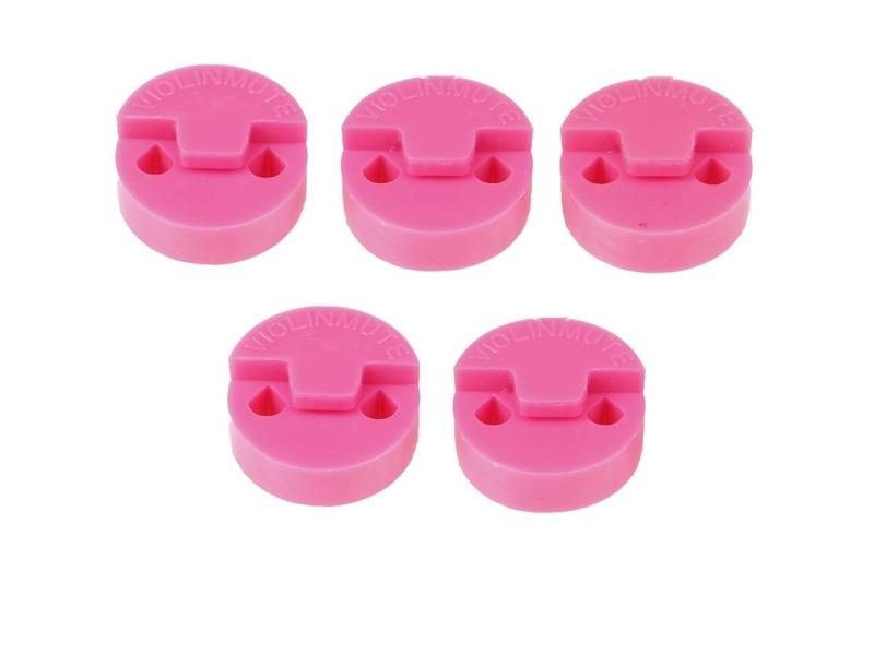 5pcs Professional Violin Parts Accessories 20 X 20mm Black Acoustic Round Carousel 1