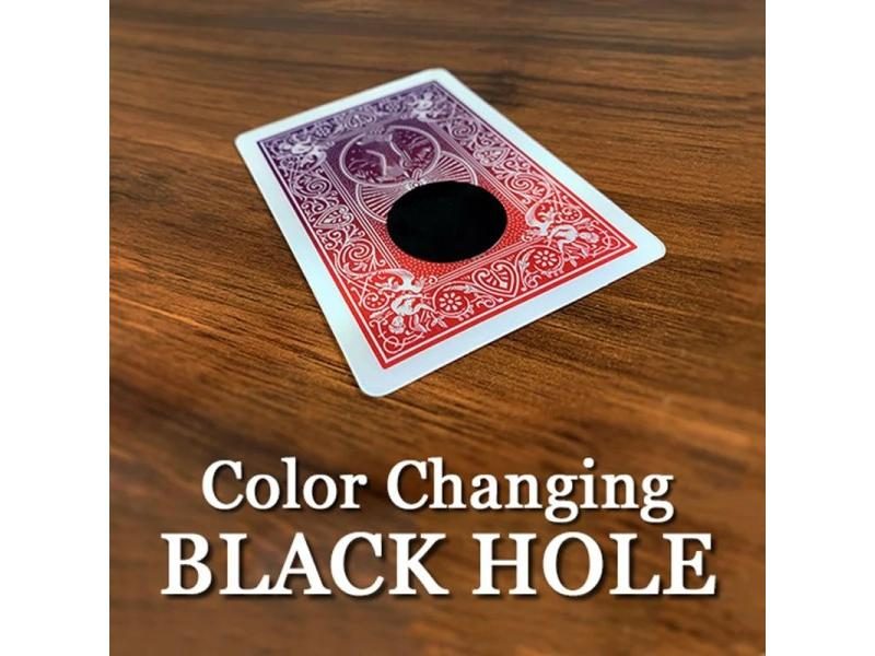 Color Changing Black Hole Magic Tricks Card Vanishing Close Up Props Easy To Do Carousel 1