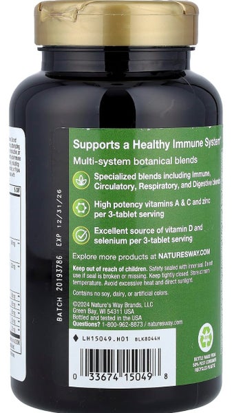 SYSTEM WELL ULTIMATE IMMUNITY 180 VEGETARIAN TABS - E0127 Carousel 3