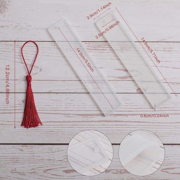 Bookmark Epoxy Resin Moulds Silicone Molds Carousel 2