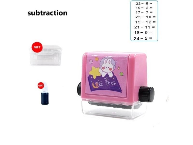 Children's Addition And Subtraction Scroll Stamp For Primary School Math Carousel 1