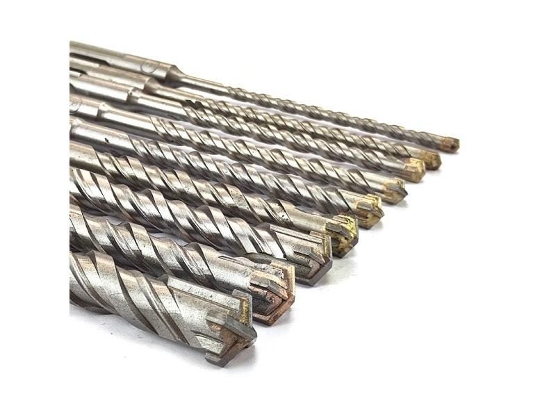 1Pc Concrete SDS Plus Bit For Double Auger Hammer 110mm-200mm Wall Brick Block Carousel 1