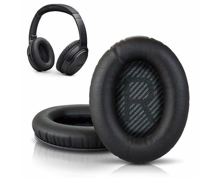 Pair of Replacement Ear Pads Cushions for Bose QC35 QC35ll Over-Ear Headphone Carousel 1