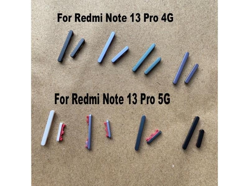 For Xiaomi Redmi Note 13 PRO 4G 5G Side Button Buttons Power Volume Switch On Carousel 1