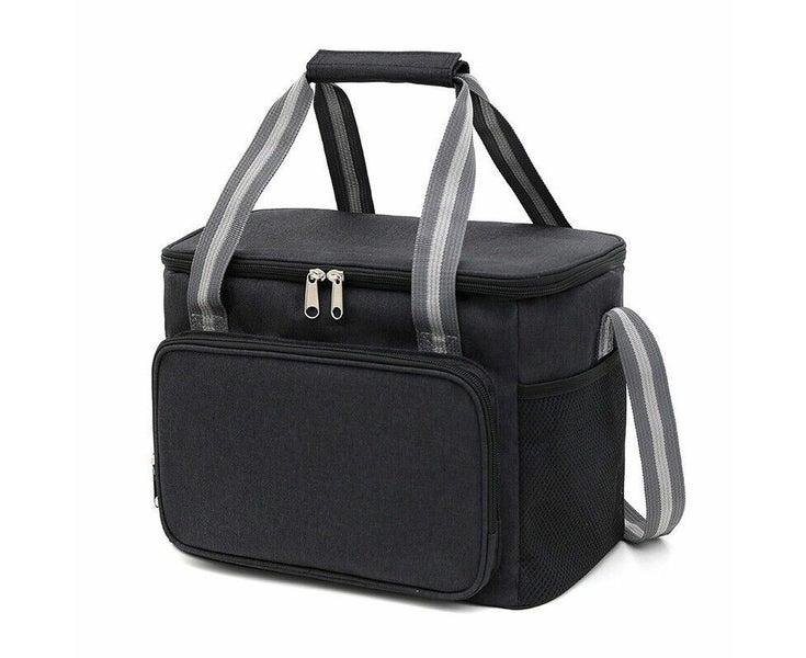 Oxford Portable Insulated Cooler Hot Lunch Bag Picnic Case Messenger Storage Carousel 1