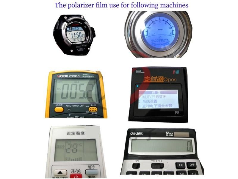 Polarizer LCD Film Sheets 18CMX18CM For Small Electronic Meter/Battery Carousel 1