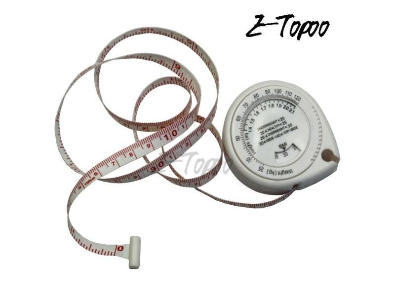 0-150cm Accurate Health BMI Calculator BMI Body Measure Tape Diet Weight Loss Carousel 1