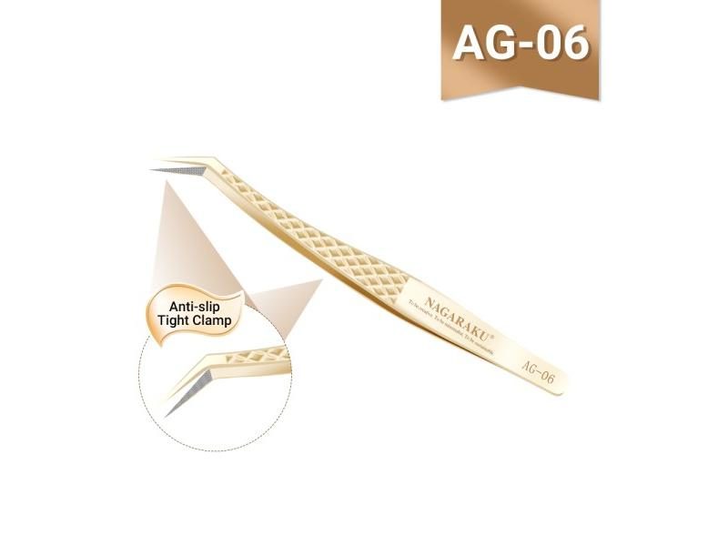 NAGARAKU M Series Tweezer For Eyelash Extensions Professional Eyelash Tweezers Carousel 1