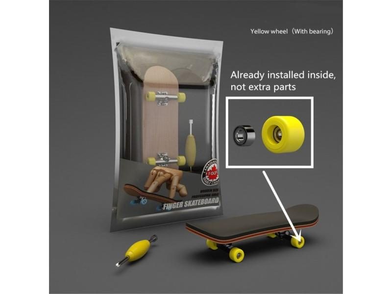 1Set Finger SkateBoard Wooden Toy Professional Stents For Children Christmas Carousel 1