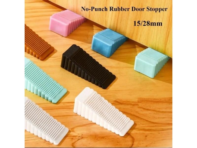 1pc Safety Silicone Door Stop Stoppers Block Wedge Doorstops Door Stopper Home Carousel 1