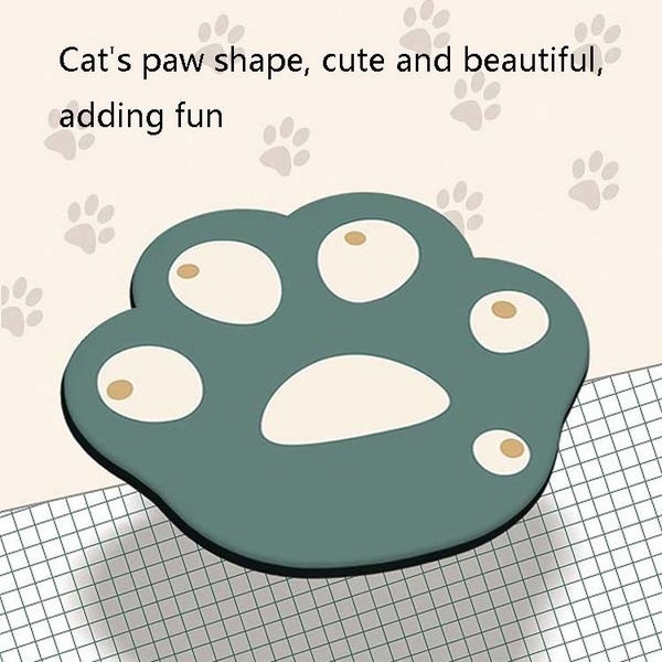 Parallel 3 Piece Cute Cartoon Cat Claw Mouse Pad Set 280 X 250 3Mm Aquamarine Carousel 2