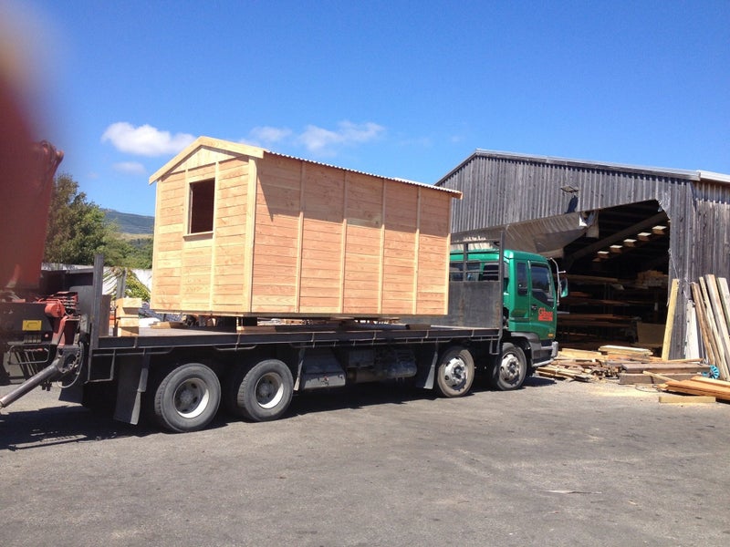 KITSET GARDEN SHED - 2.5m x 4.0m Kitset timber garden shed and floor Carousel 2