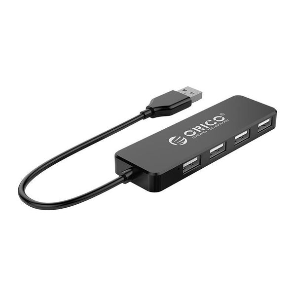 4-Port Usb 2.0 Hub Converter Black Carousel 1