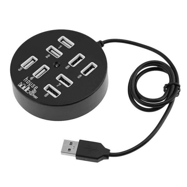 8-Port Usb 2.0 Hub For Laptop 60Cm Length 1Tb Hdd Support Carousel 2
