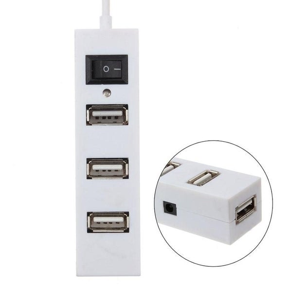 4-Port Usb 2.0 Hub With Switch Carousel 1