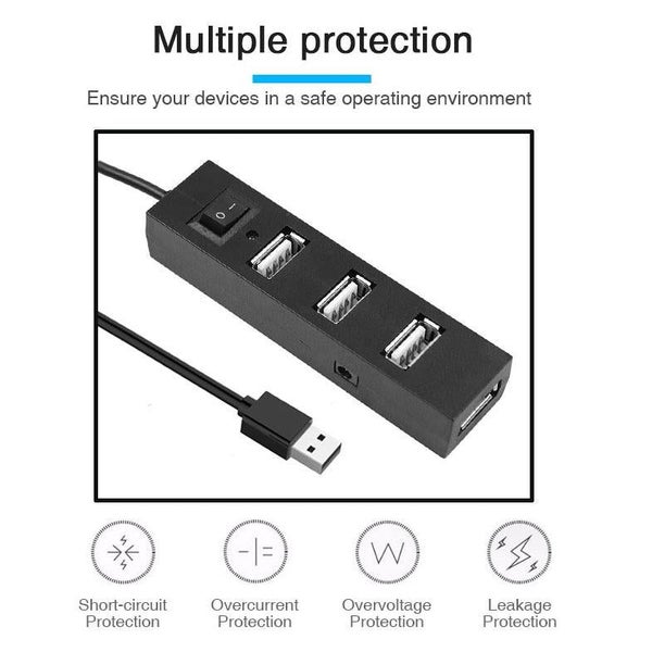 4-Port Usb 2.0 Hub With Switch Carousel 14